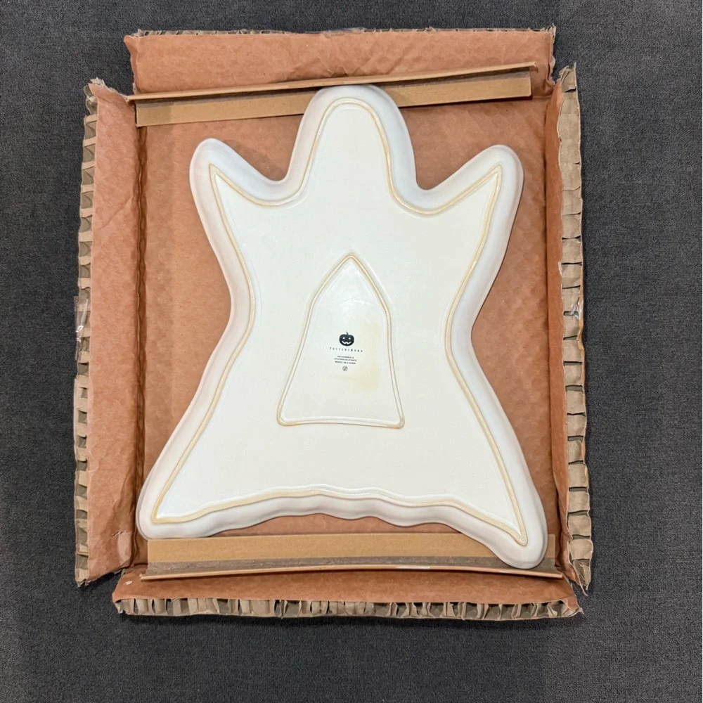 Pottery Barn Gus the Ghost Stoneware Serving Platter